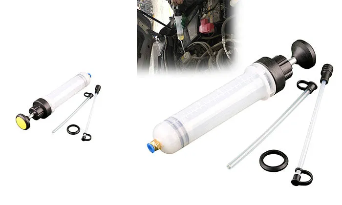 200cc Fluid Syringe Pump Oil Fluid Extractor