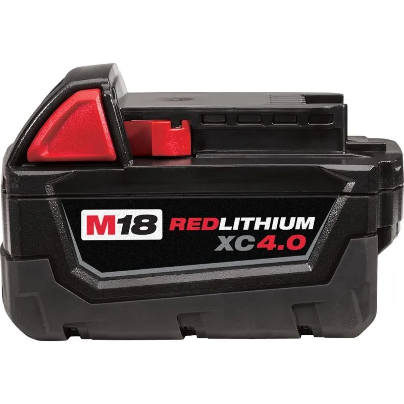 48-11-1840 M18 18 Volt Lithium-Ion Cordless REDLITHIUM XC 4.0Ah Extended Capacity Battery Pack