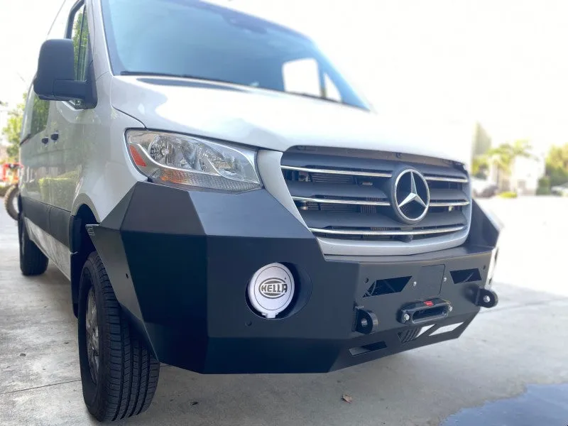 Aluminess Front Winch Bumper for Mercedes Sprinter 2019-Present