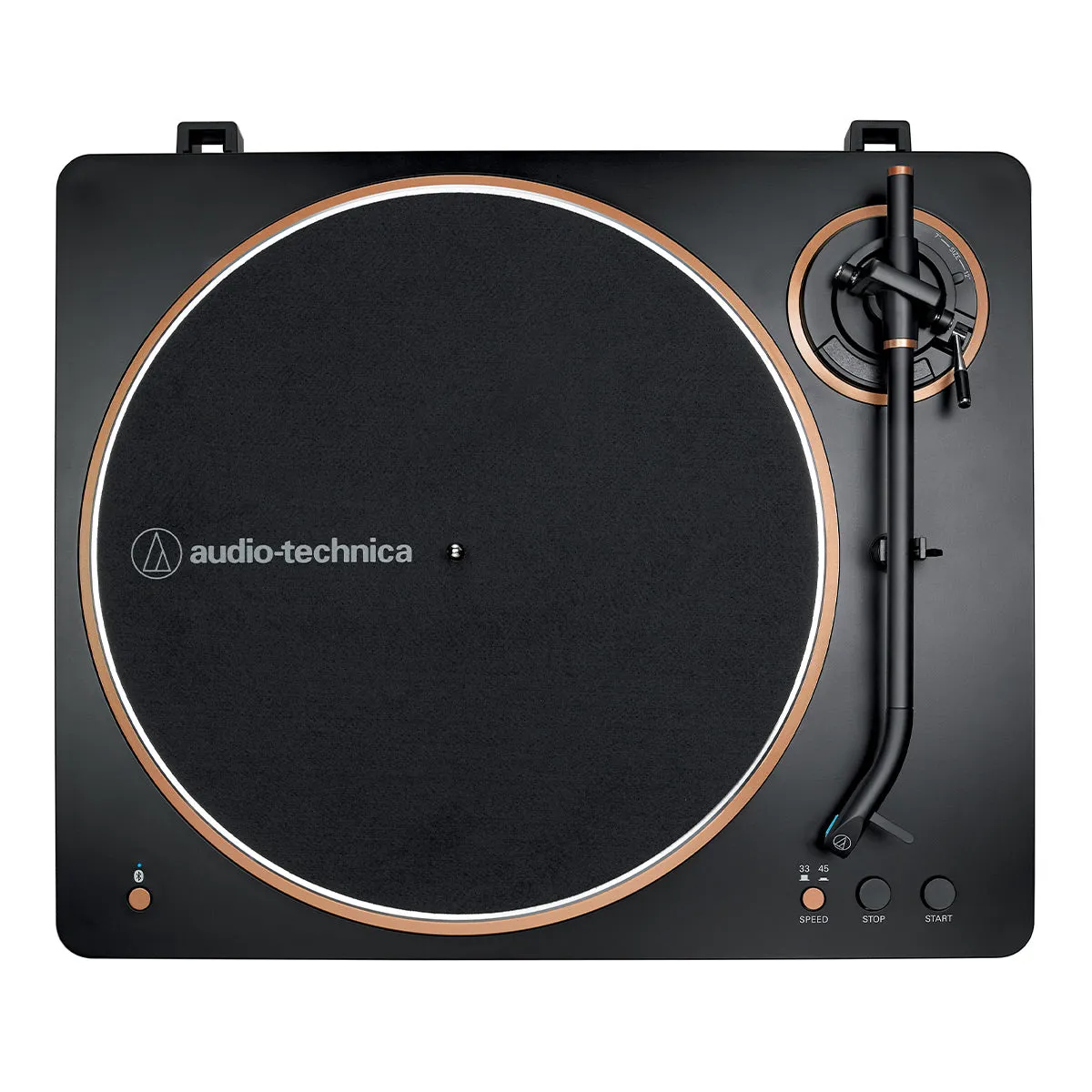 Audio-Technica AT-LP70XBT Fully-Automatic Bluetooth Wireless Turntable (Black/Bronze)