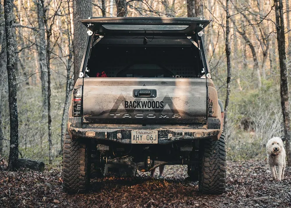 Backwoods Adventure Mods - Hi-Lite High Clearance Rear Bumper - Toyota Tacoma (2016-2023)