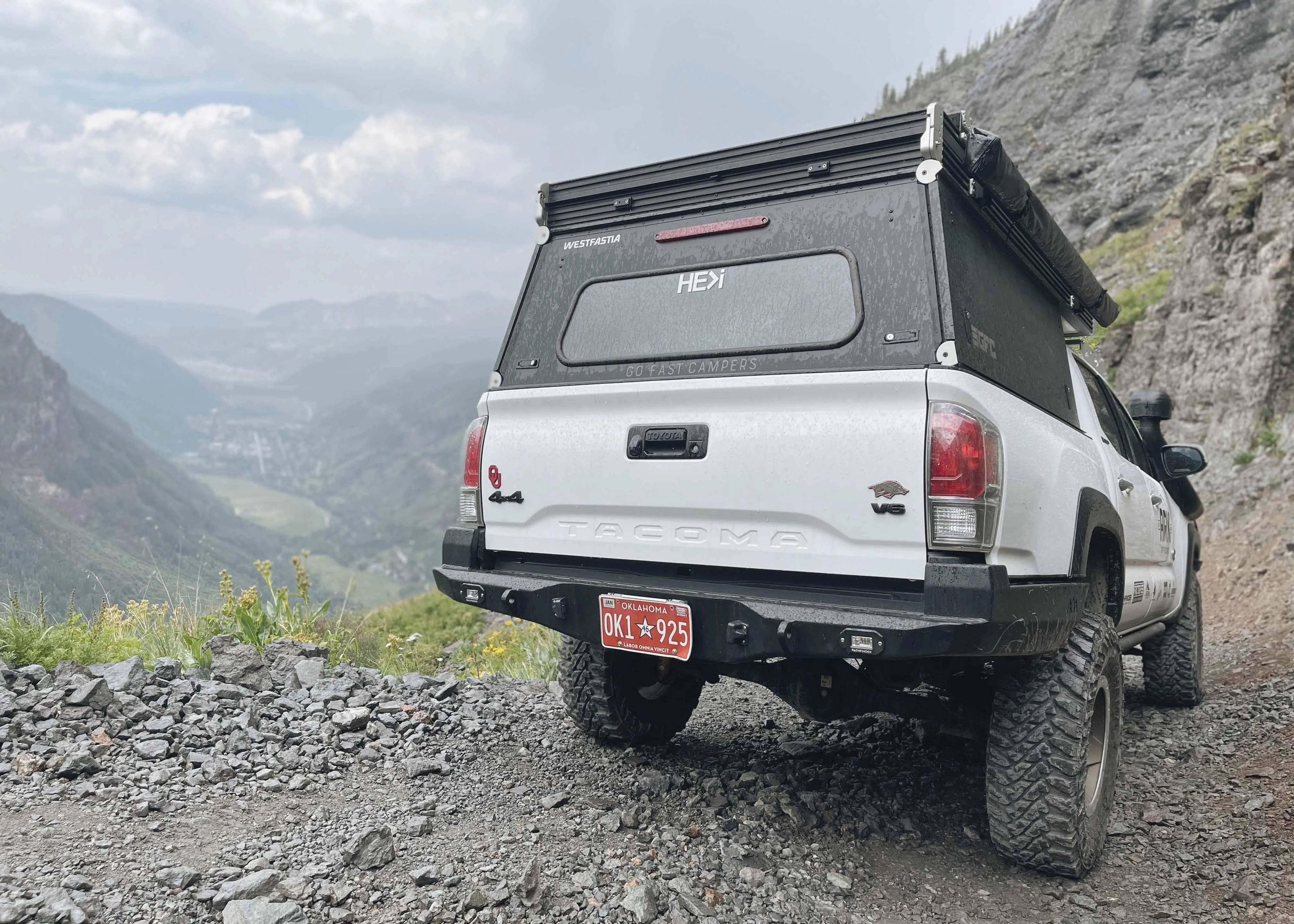 Backwoods Adventure Mods - Hi-Lite High Clearance Rear Bumper - Toyota Tacoma (2016-2023)