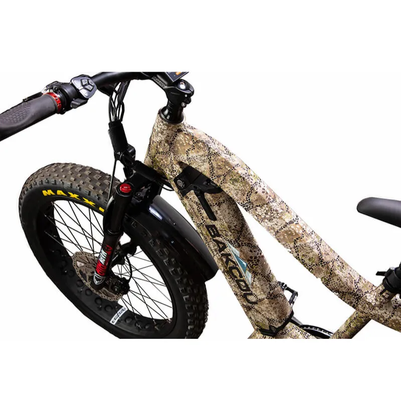 Bakcou Mule Mid-Drive Fat Tire Electric Bike, 1000W