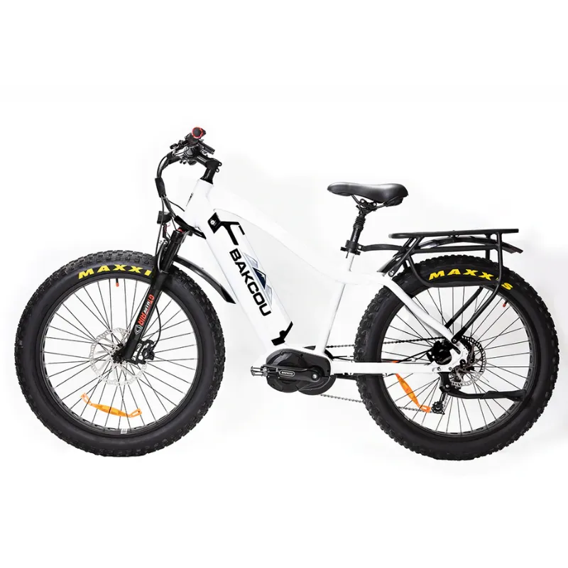 Bakcou Mule Mid-Drive Fat Tire Electric Bike, 1000W