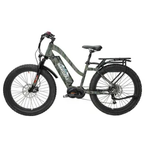 Bakcou Mule Step-Through (ST) 24" Fat Tire Electric Bike, 1000W