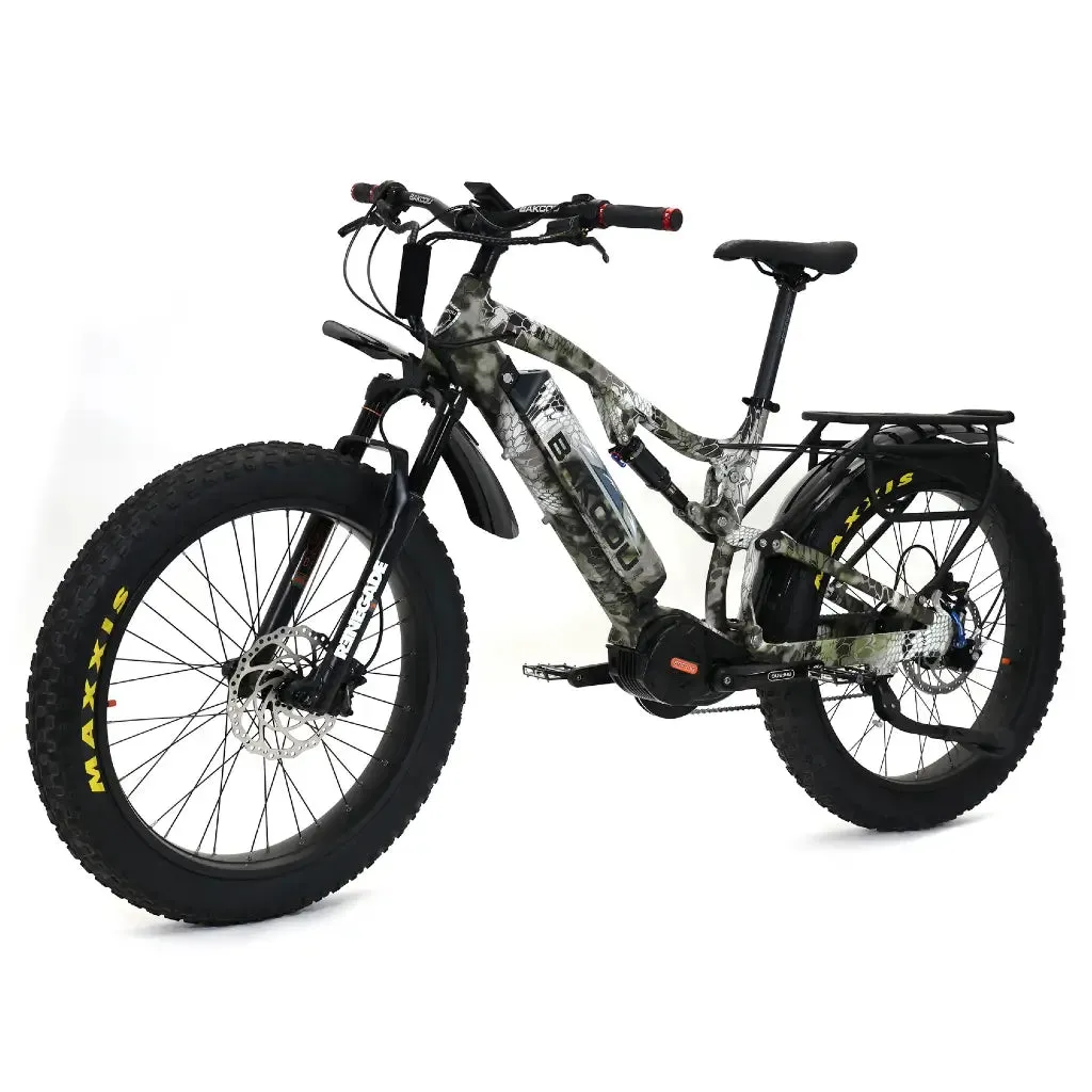 Bakcou Storm Jäger Full Suspension Fat Tire Electric Bike