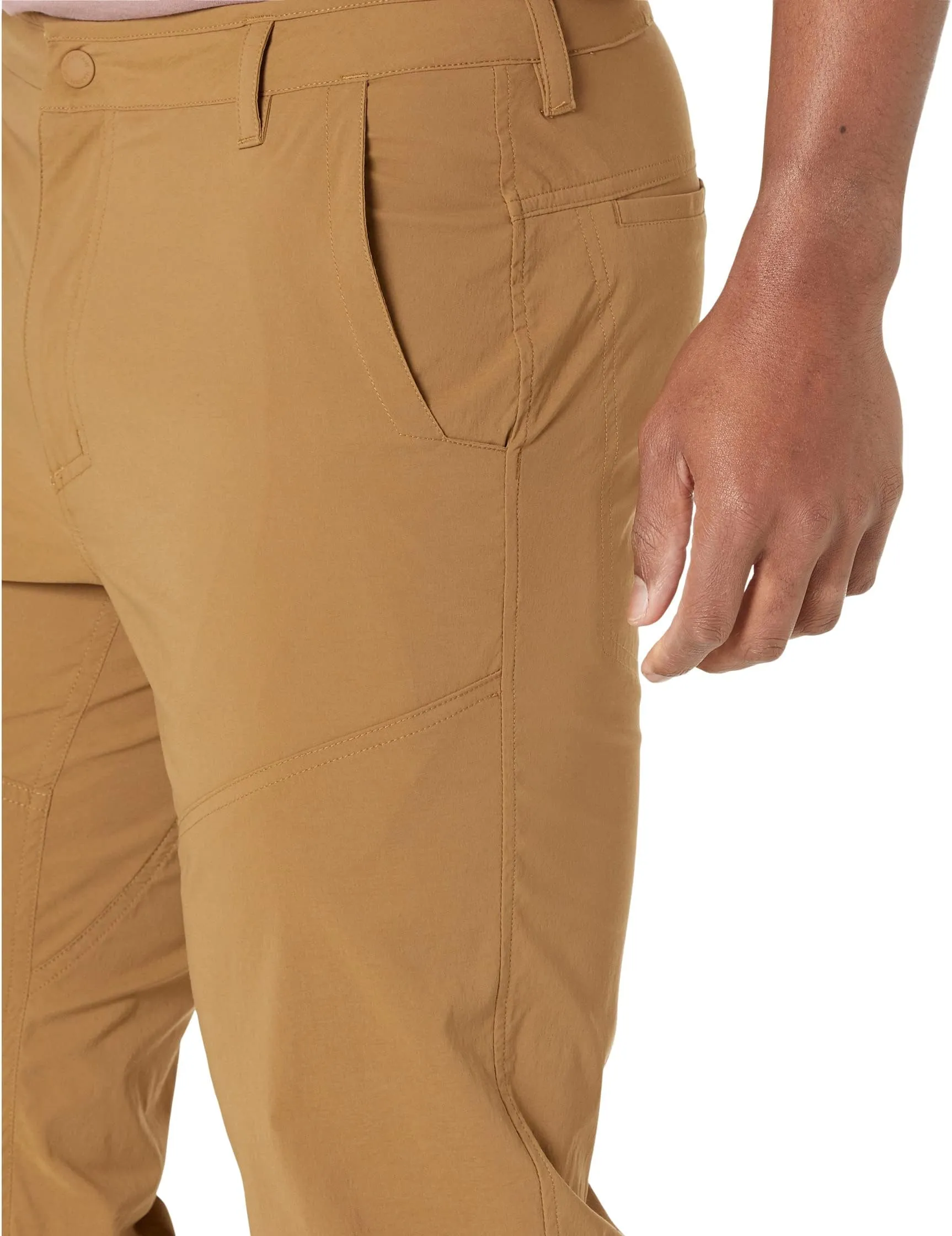 Basin Mountain Hardwear Hiking Pants in Corozo Nut