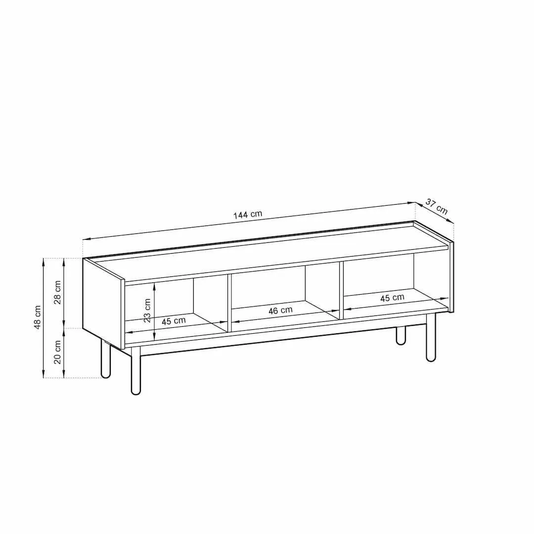 Boho TV Cabinet 144cm