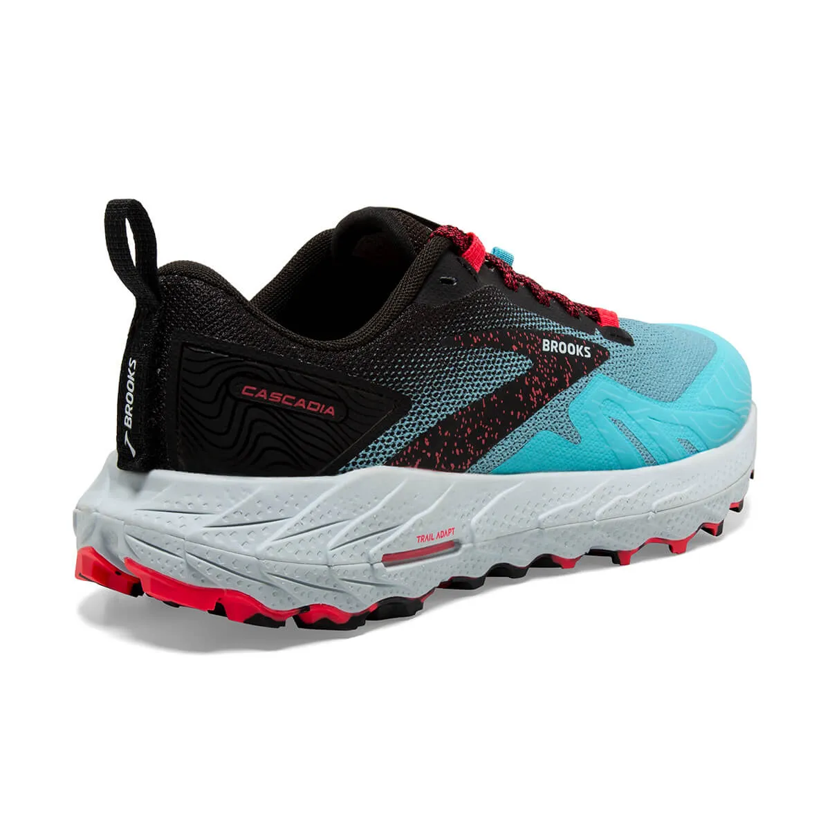 Brooks Cascadia 17 Womens | Bluefish/black/diva Pink