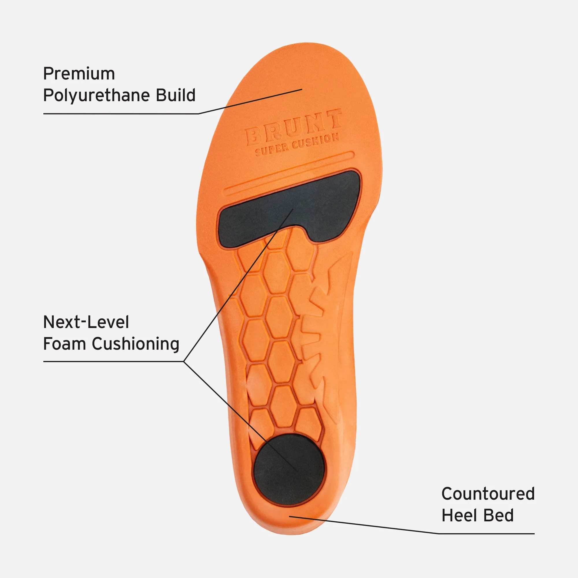 BRUNT Super CUSH’N® Insole