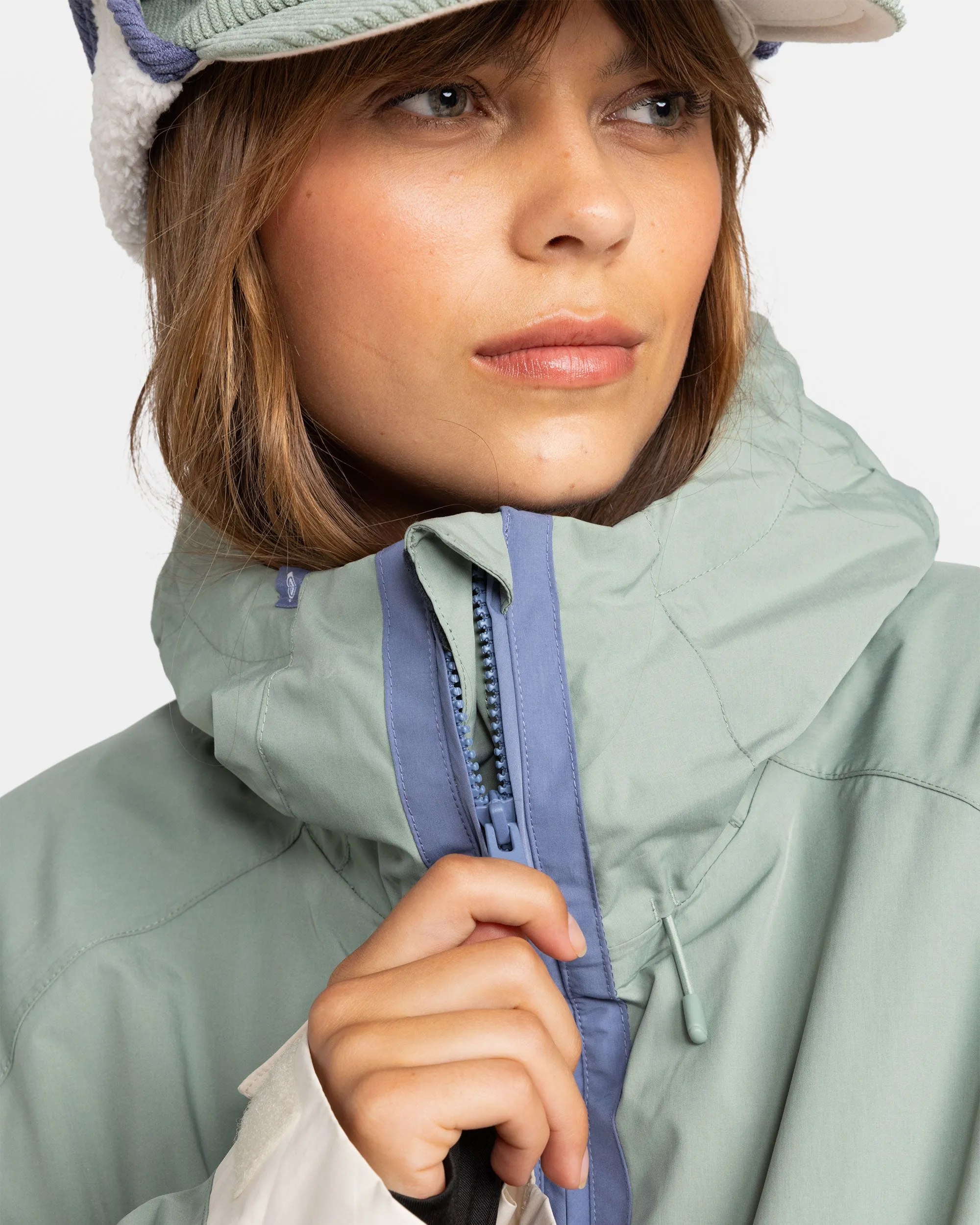 Chloe Kim Snow Jacket - Lily Pad