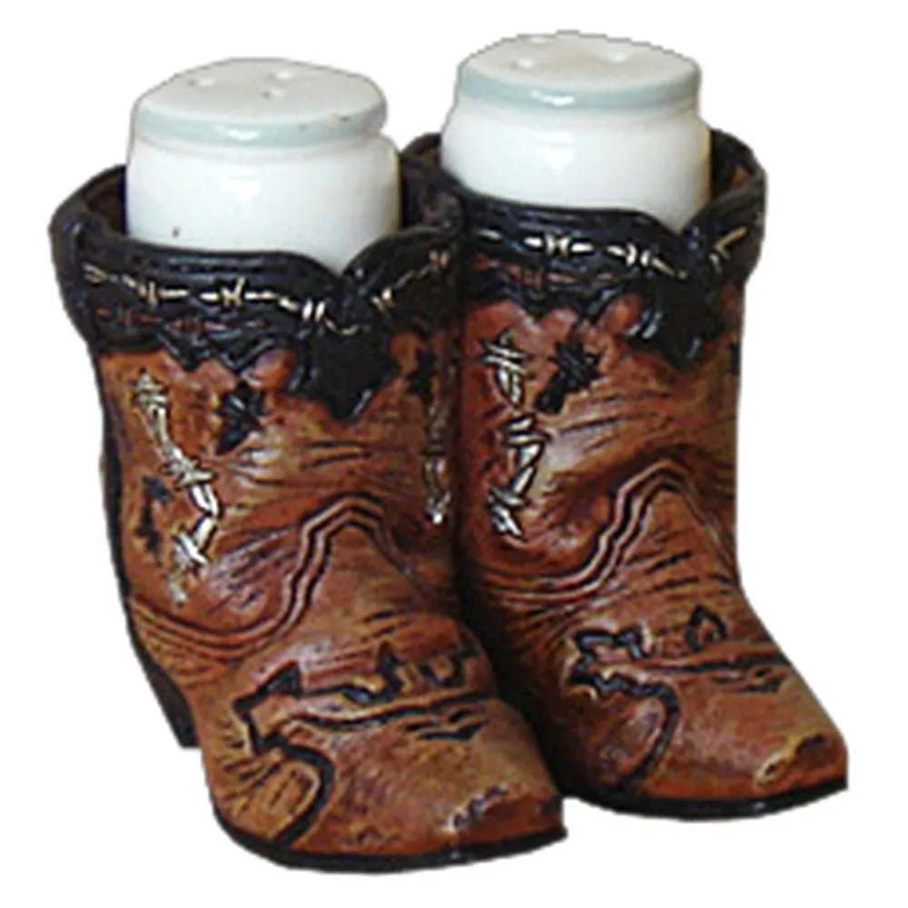 Cowboy Boots Salt and Pepper Shaker Set