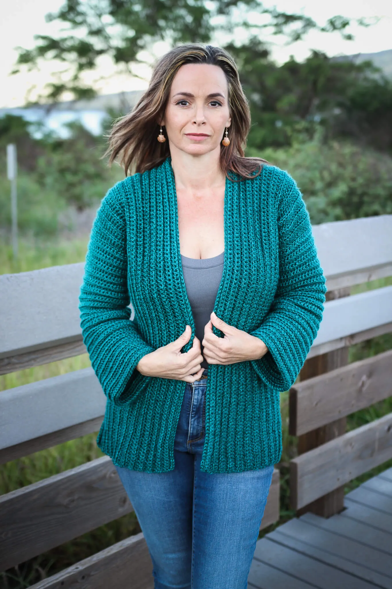 Crochet Kit - Ridge Trail Cardigan