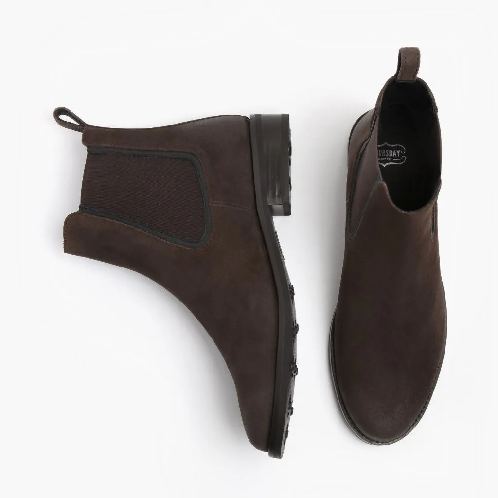 Duchess | Dark Brown Suede