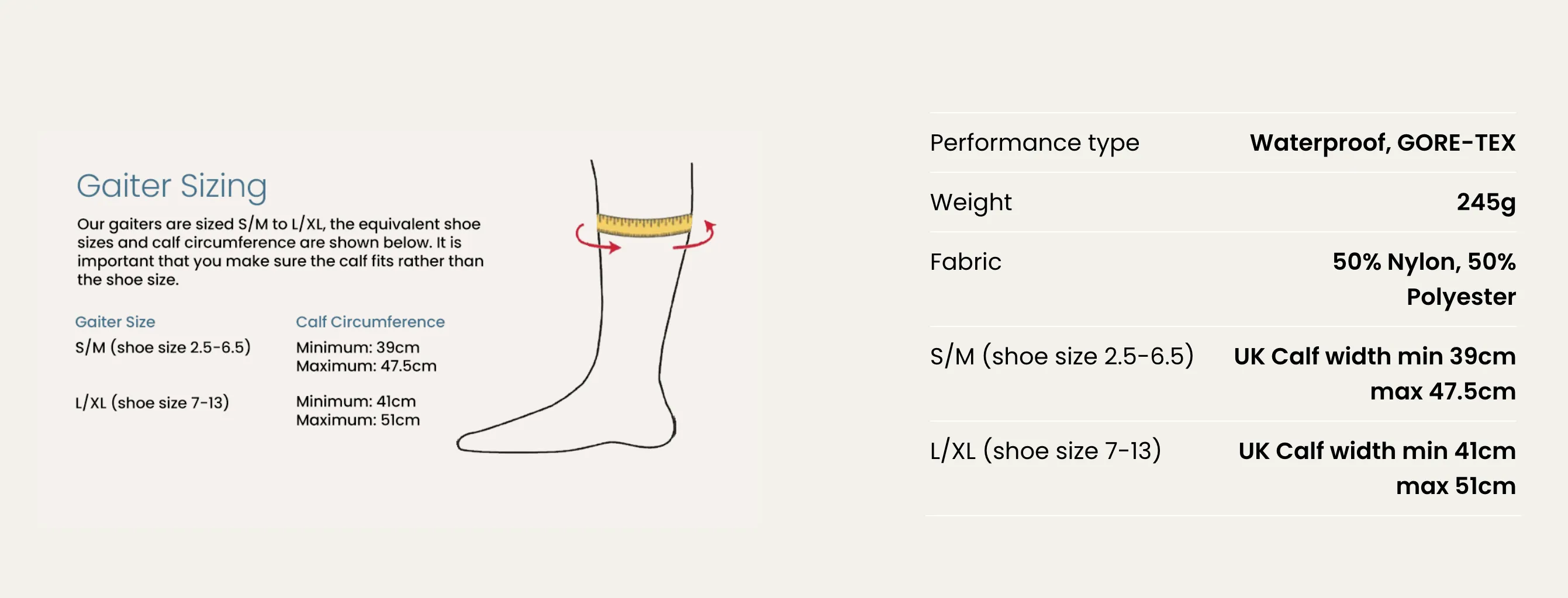 Extremities GORE-TEX Novagaiter