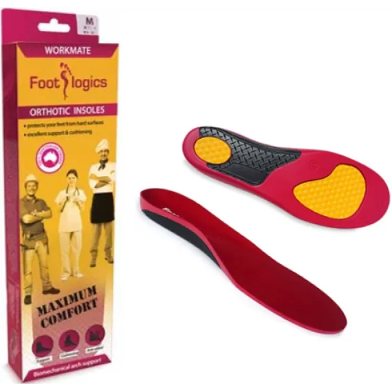 FOOTLOGICS - FLWM - Footlogics Workmate Orthotic Insoles