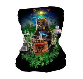 Free Dabs Bear Face Gaiter