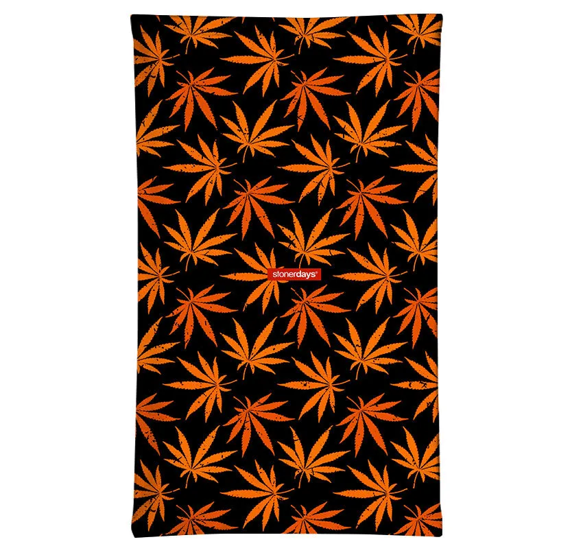 Halloweed Cannabis Leaves Neck Gaiter