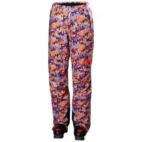 Helly Hansen Switch Cargo Insulated Women's Snow Pants - Crushed Grape Camo