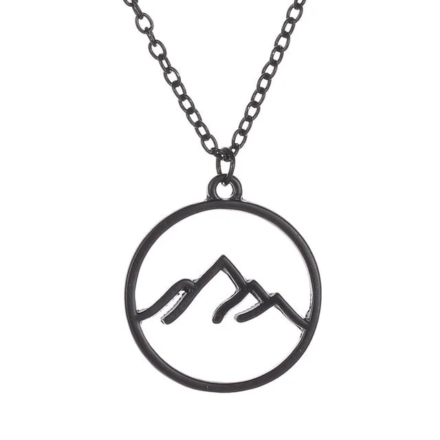 Hollow Mountain Necklace