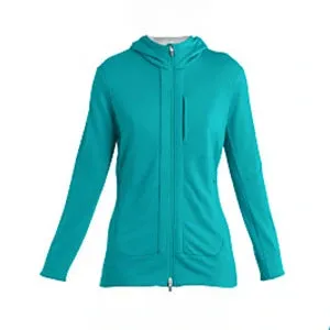 Icebreaker Quantum III Long Sleeve Zip Hooded Womens Jacket