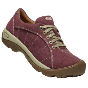 Keen Presidio Canvas Womens Red Plaza Taupe