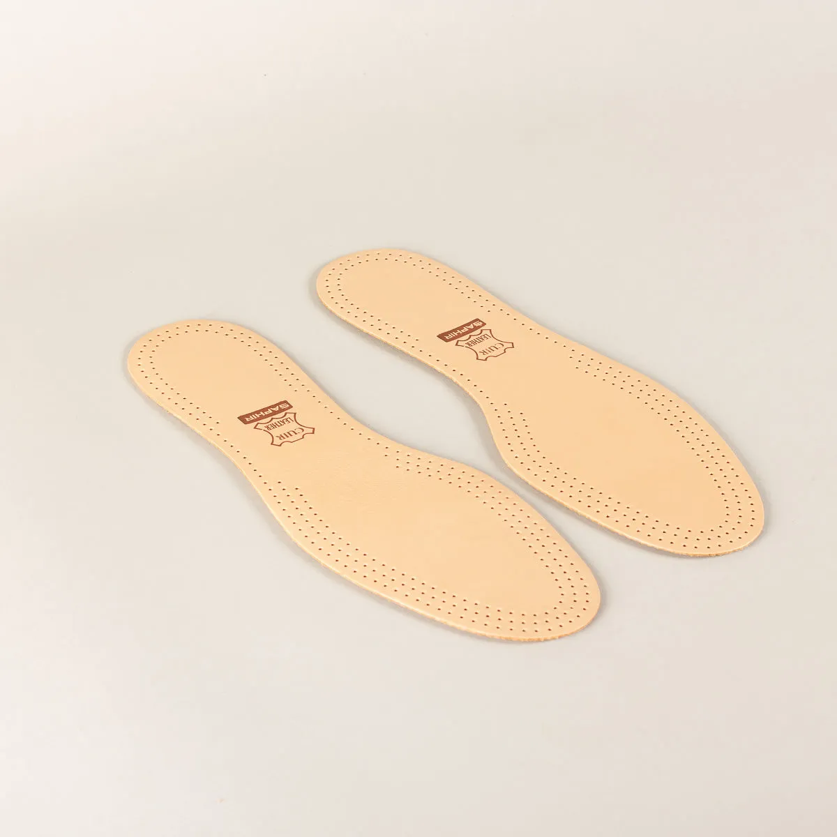 Leather insoles