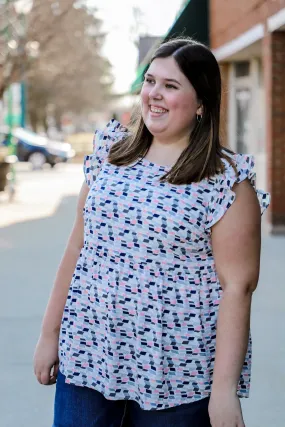 Like You Mean It Navy Top