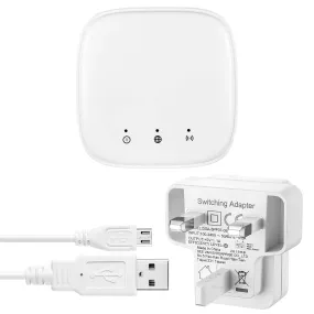 Linkind Zigbee Smart Mini Hub, Wireless Smart Home Hub, Compact Zigbee Hub in Small Size, for Exclusive Use with Linkind Zigbee Devices, Compatible with Alexa