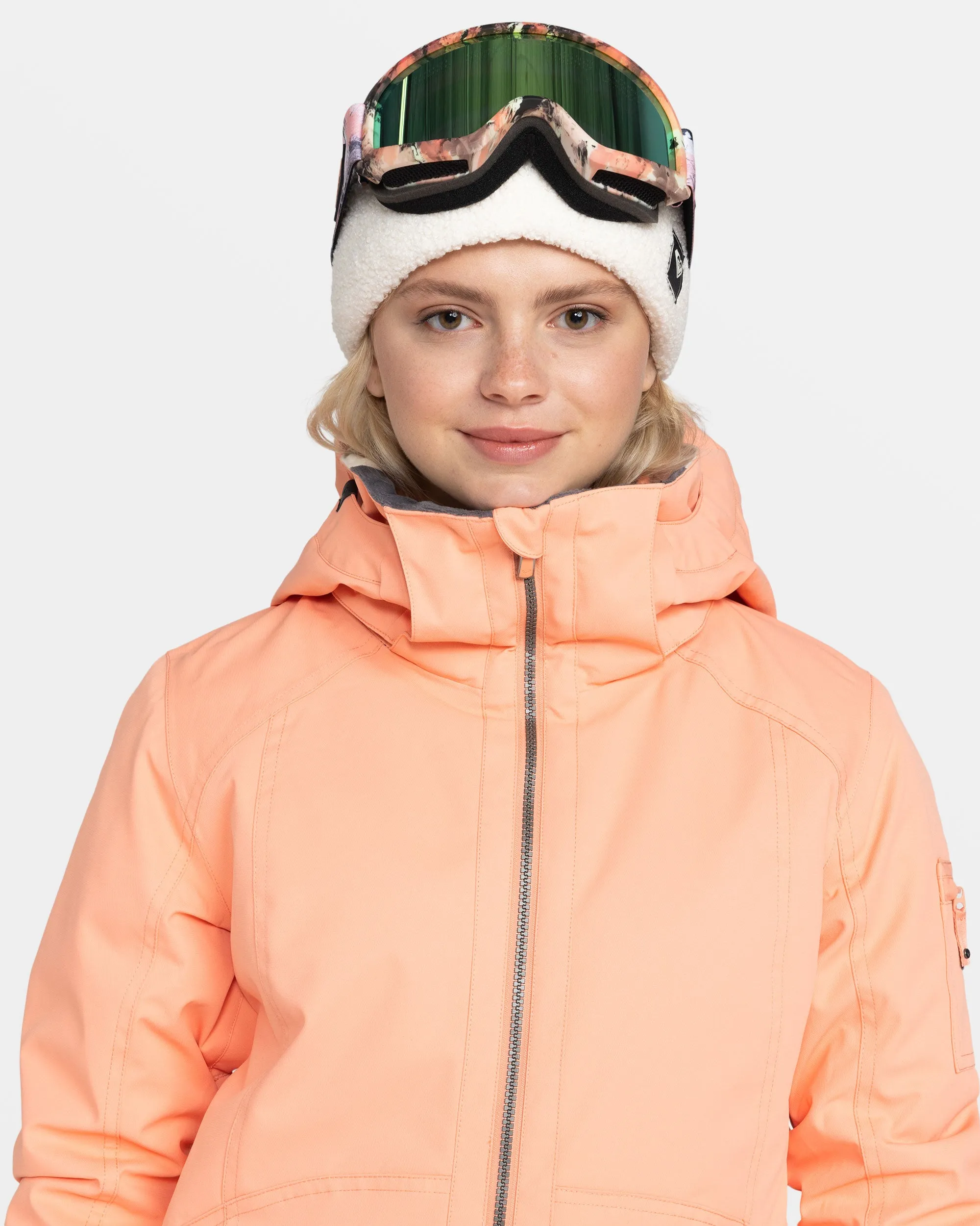 Meade Snow Jacket - Peach Pink