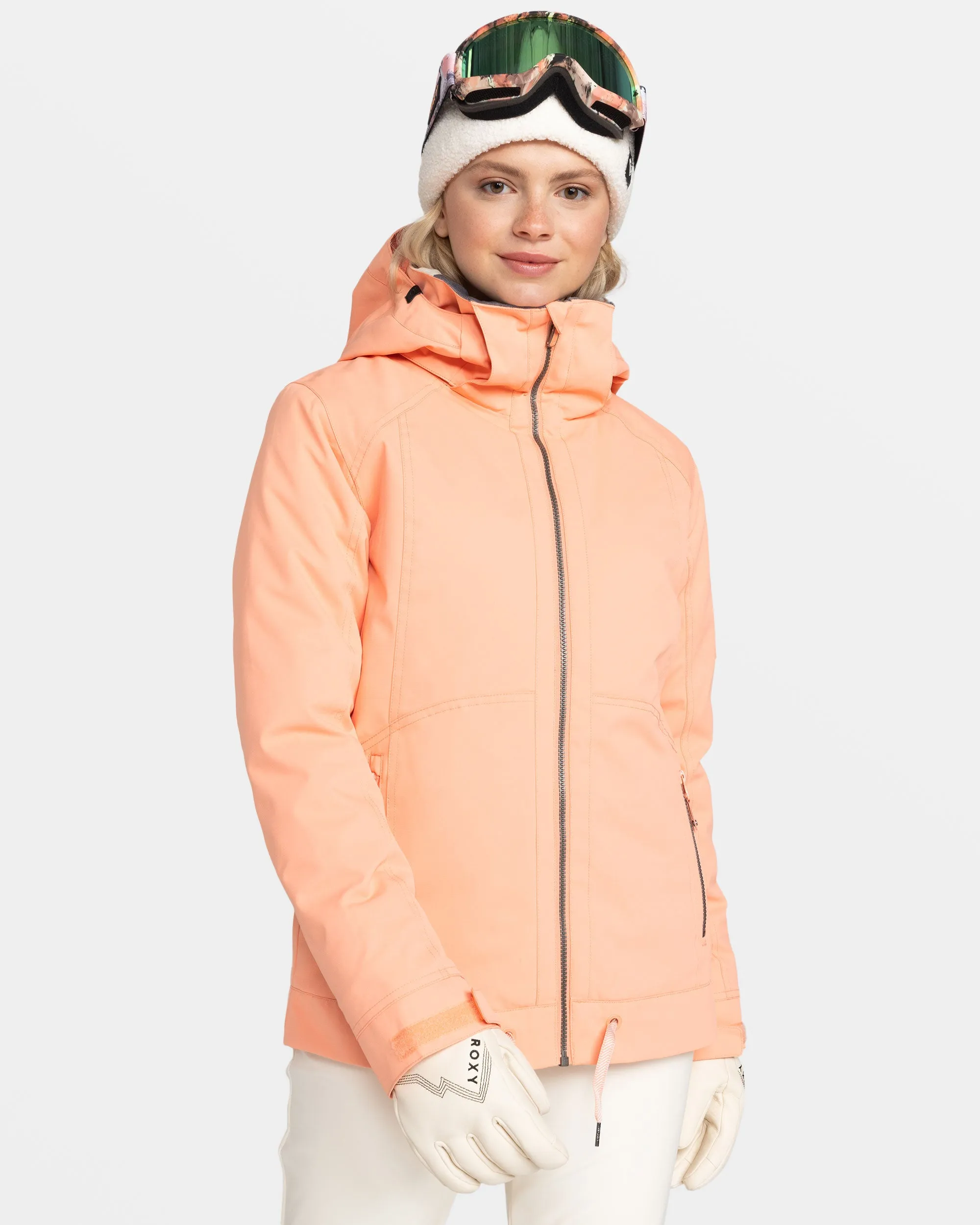 Meade Snow Jacket - Peach Pink