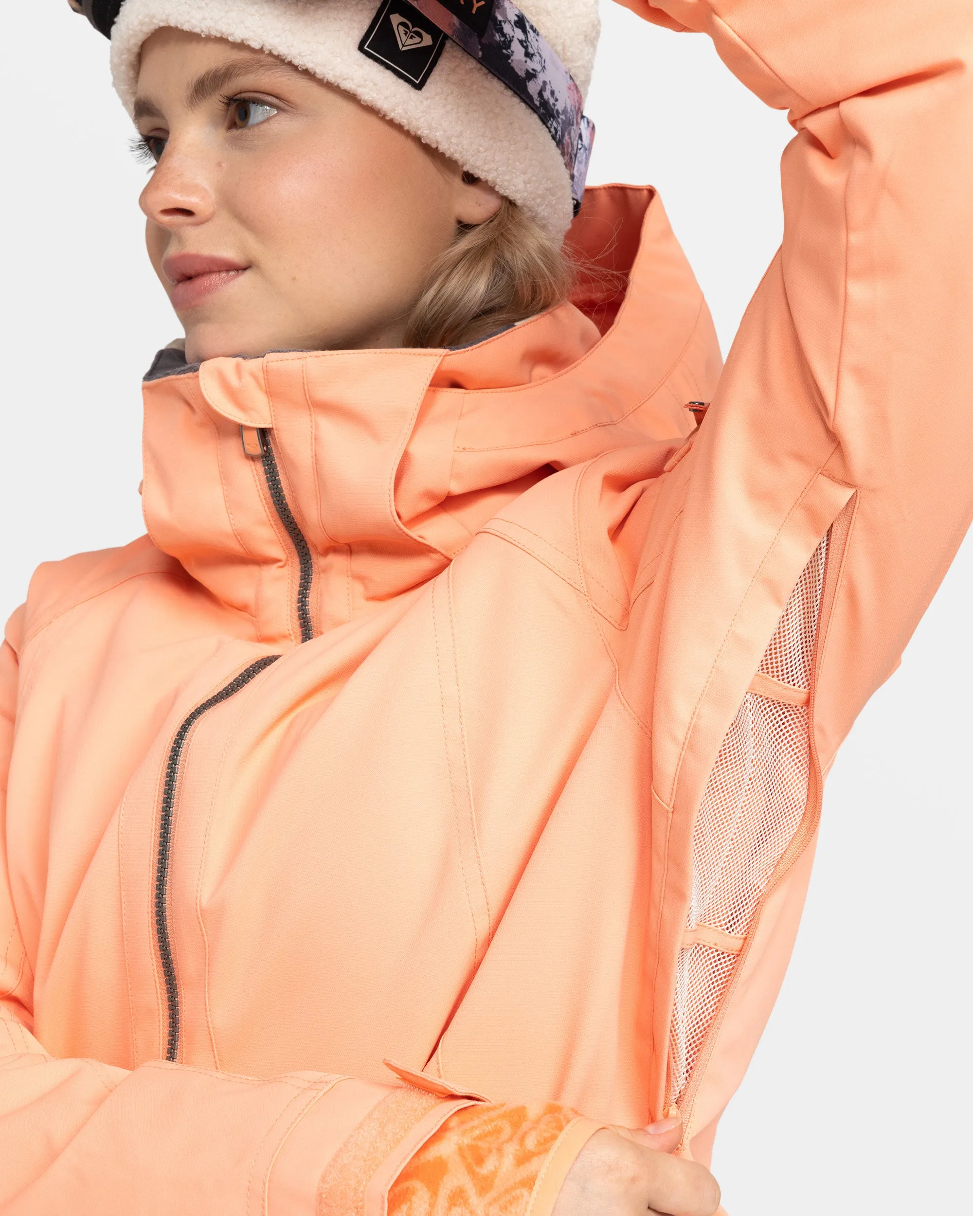 Meade Snow Jacket - Peach Pink