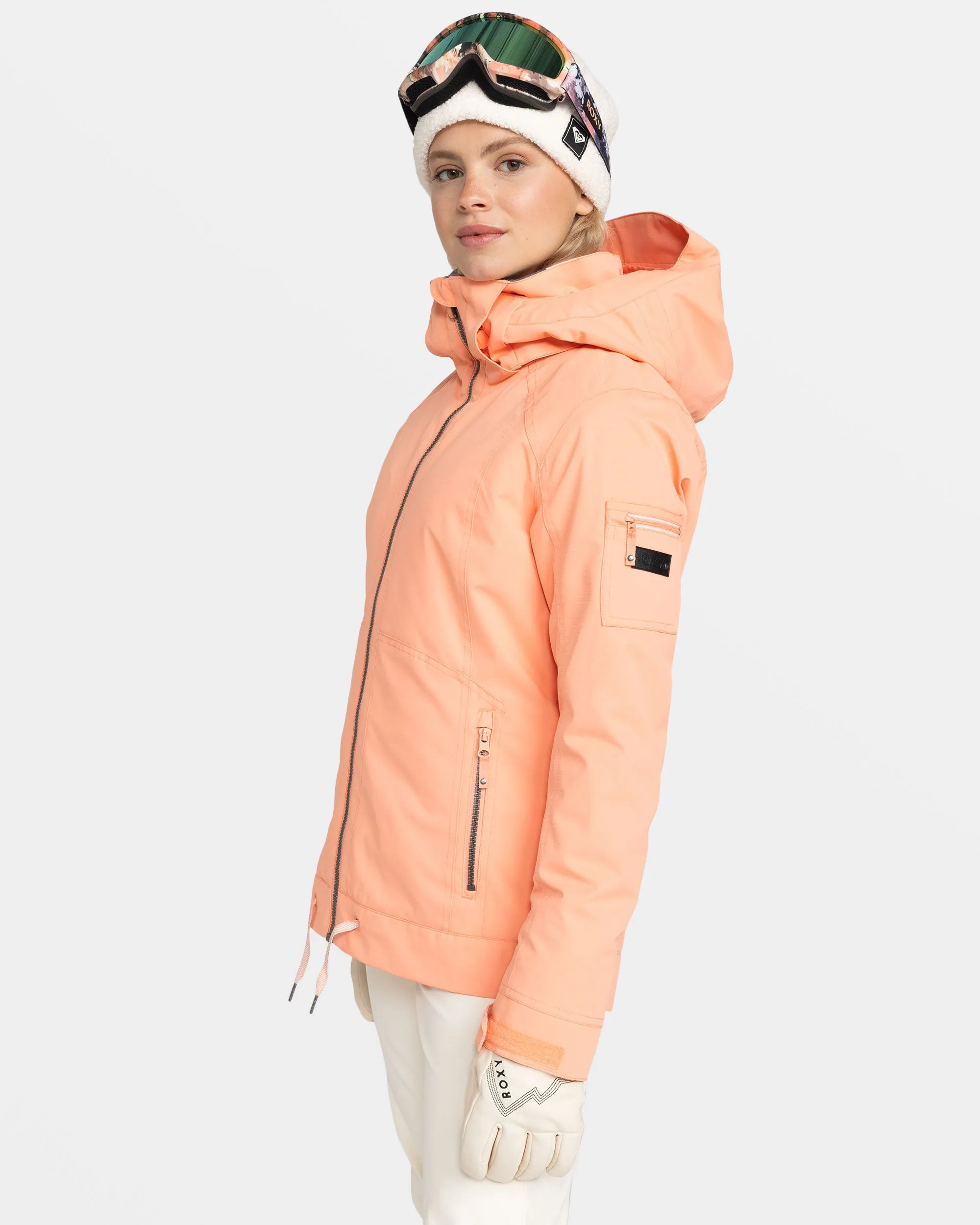 Meade Snow Jacket - Peach Pink