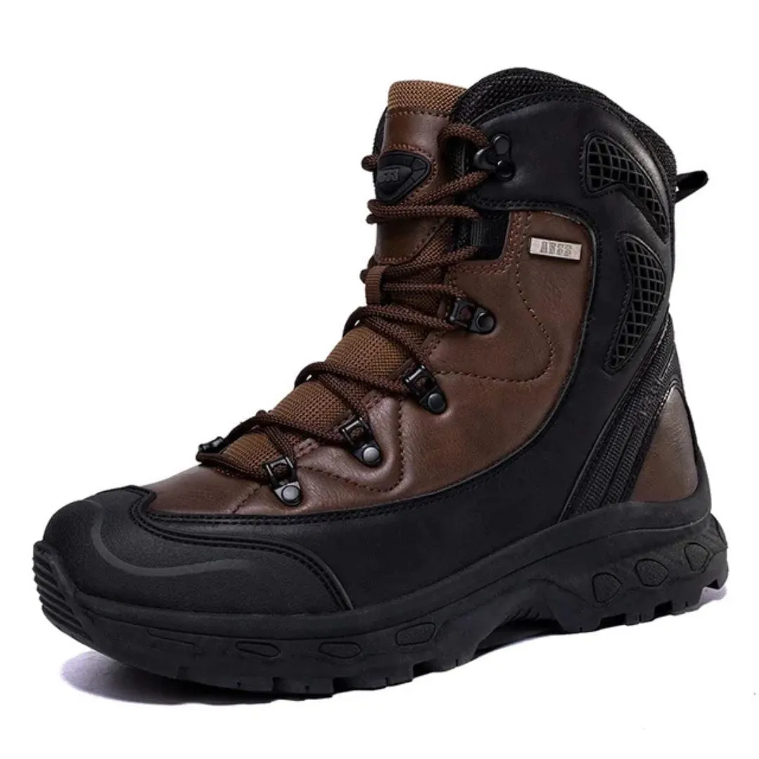 Men's Waterproof Leather Hiking Boots