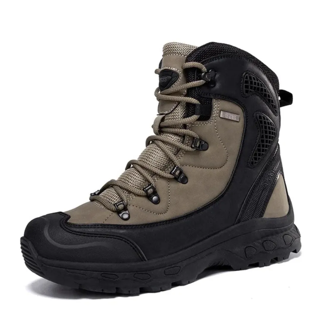 Men's Waterproof Leather Hiking Boots