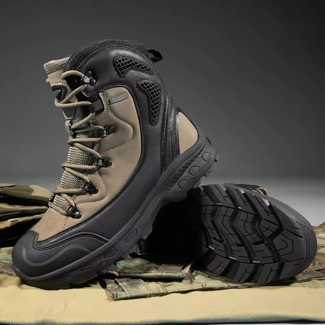 Men's Waterproof Leather Hiking Boots