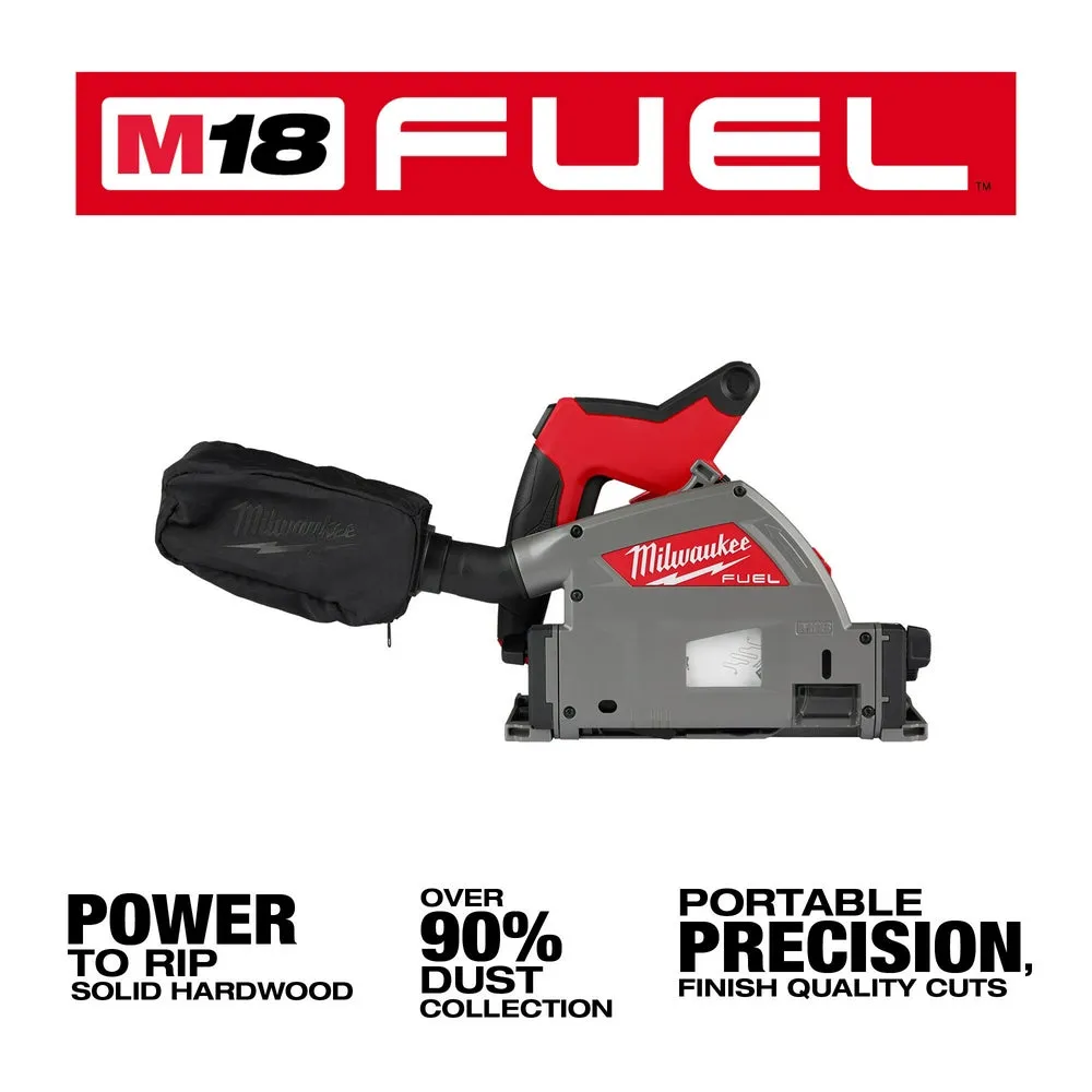 Milwaukee 2831-20 M18 FUEL 18V 6-1/2" Cordless Plunge Track Saw - Bare Tool