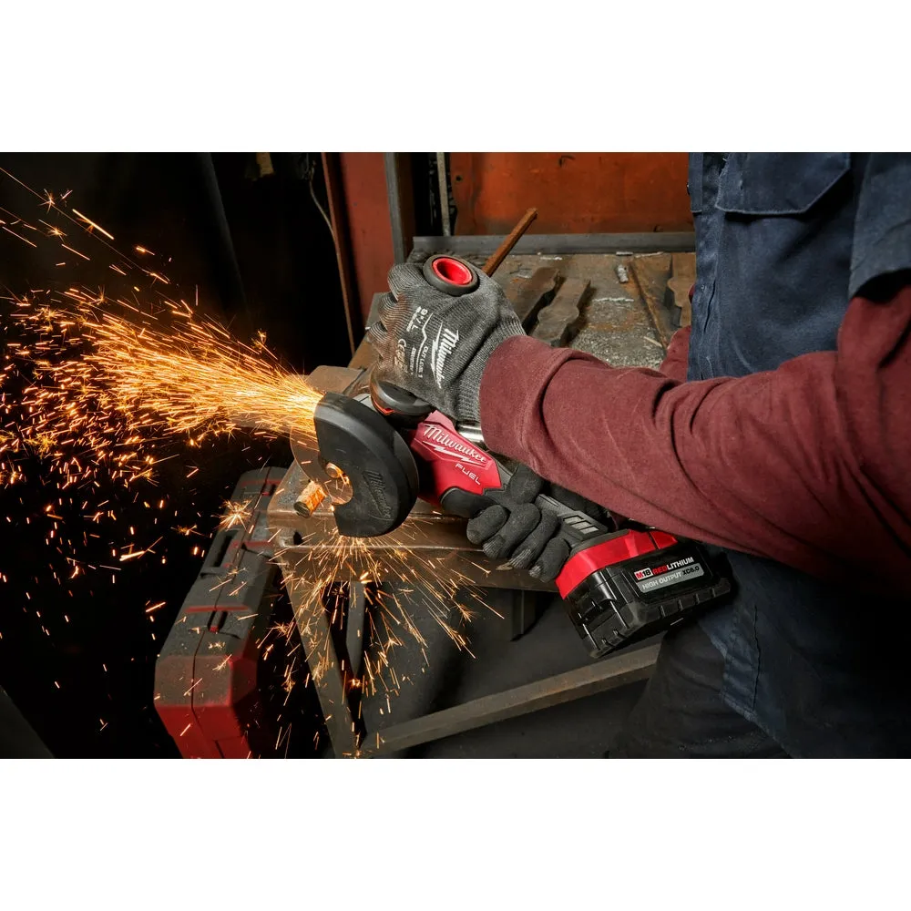 Milwaukee 2886-80 M18 FUEL 18V 5" Flathead Braking Grinder - Recon - Bare Tool