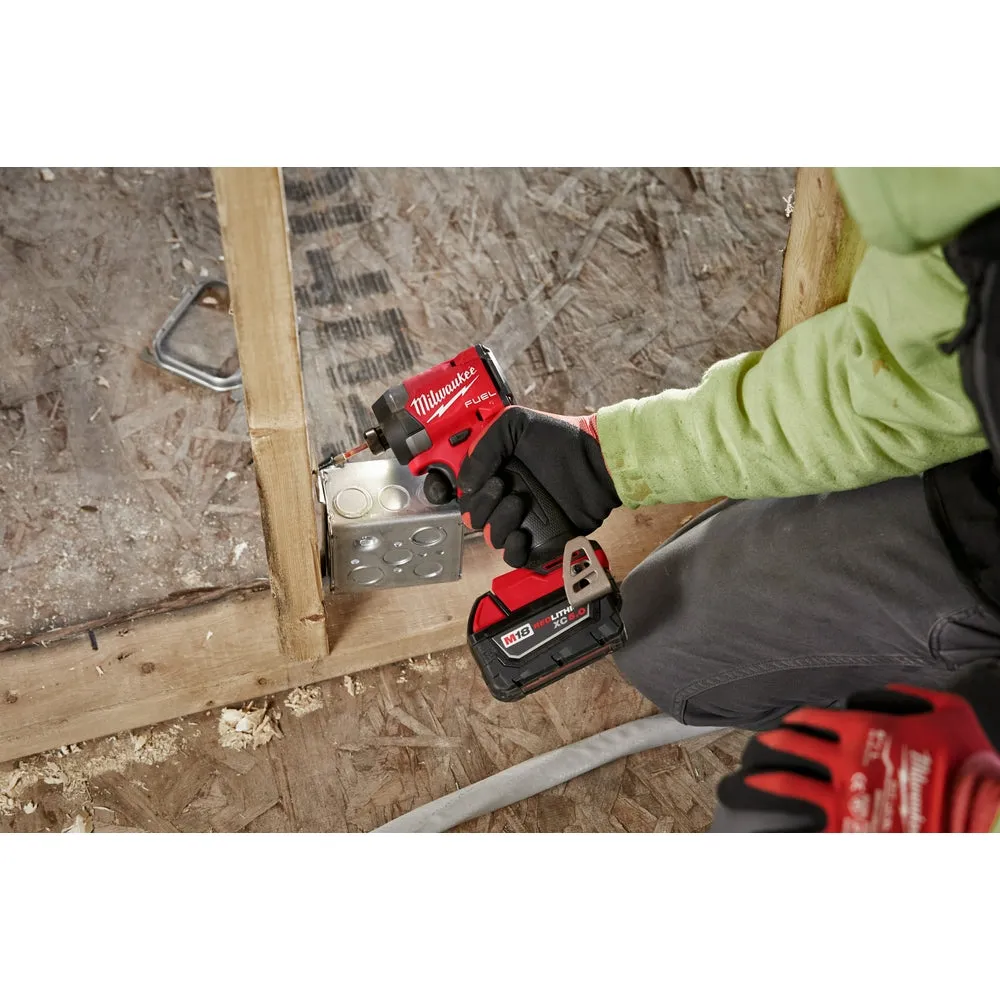 Milwaukee 2953-80 M18 FUEL 18V 1/4" Hex Li-Ion Impact Driver -Bare Tool - Recon