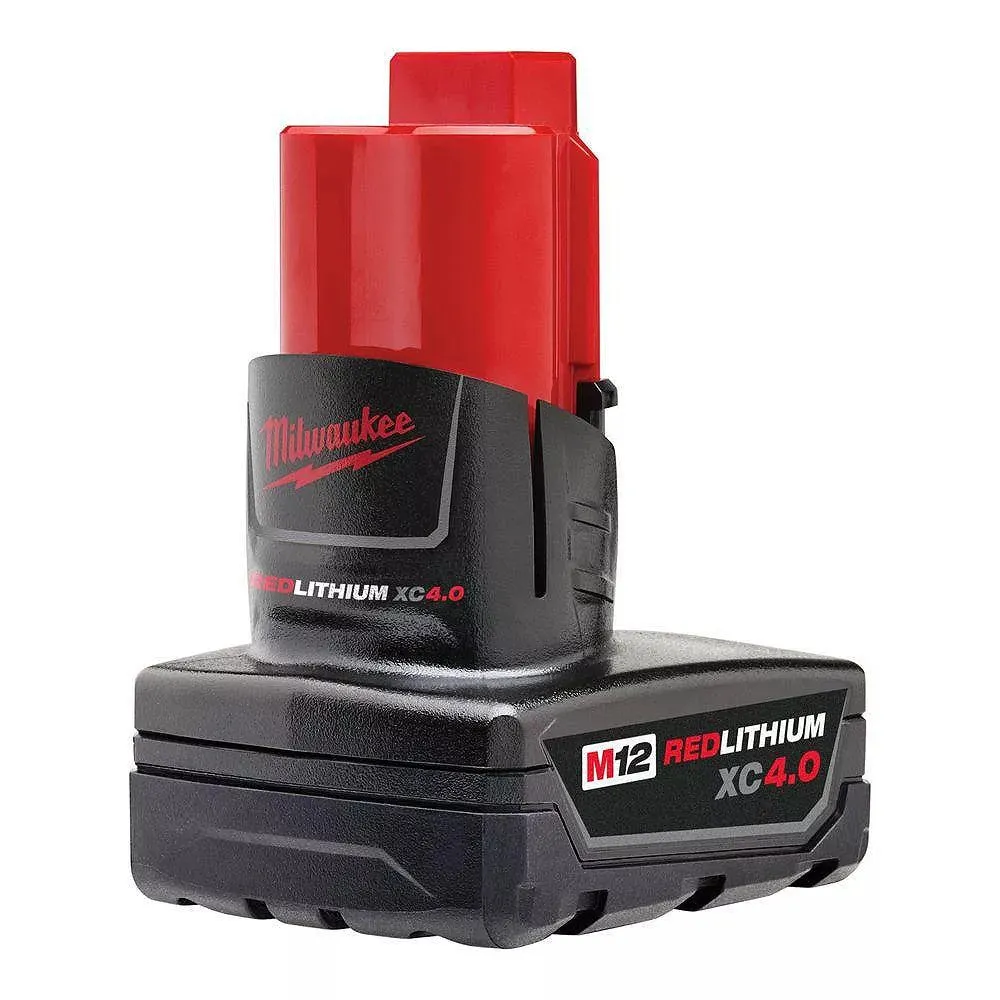 Milwaukee M12 REDLITHIUM XC 4.0 Extended Capacity Battery