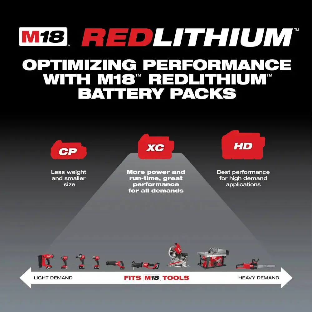 Milwaukee M18 REDLITHIUM XC4.0 Extended Capacity Battery Pack