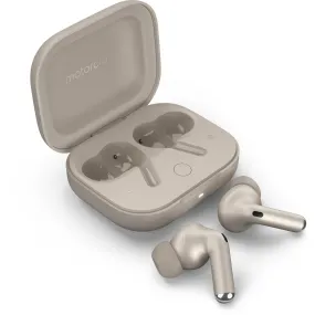 Motorola moto buds  ANC In-Ear Headphones (Sand)