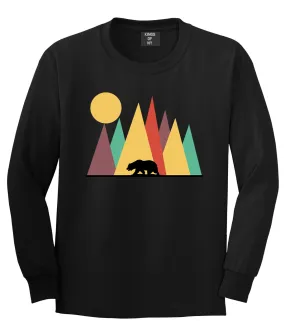 Mountain Bear Outdoor Mens Long Sleeve T-Shirt