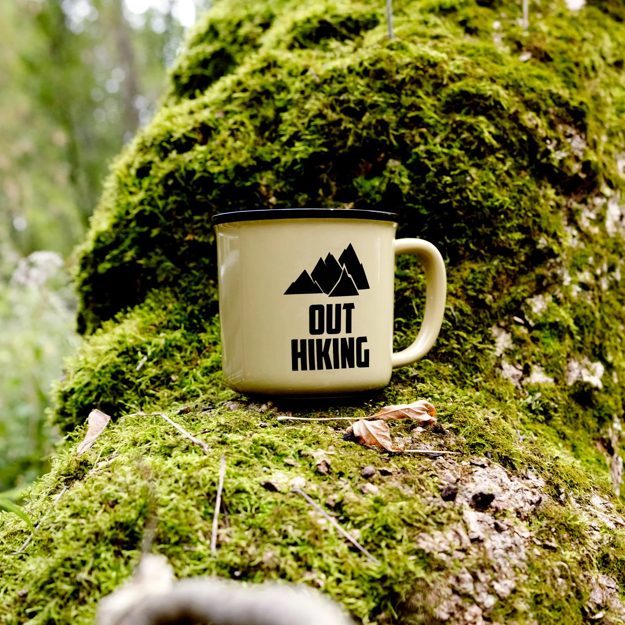 Out Hiking 18 oz Mug