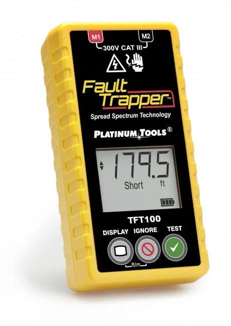 Platinum Tools TFT100 Fault Trapper Arc Fault Circuit Tester and Fault Locator