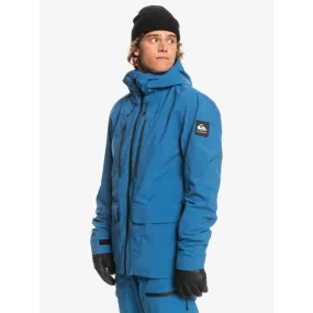 Quiksilver S Carlson Stretch Quest Jacket-Cobalt (BPCW)