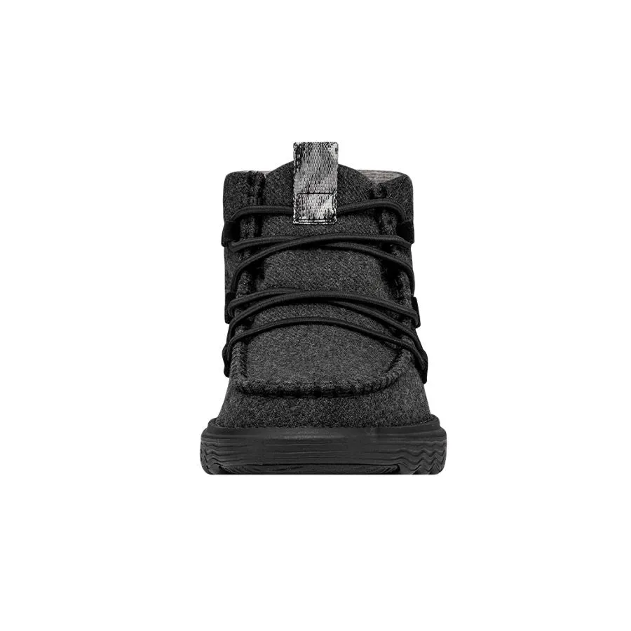 Reyes Boot Wool - Black/Black