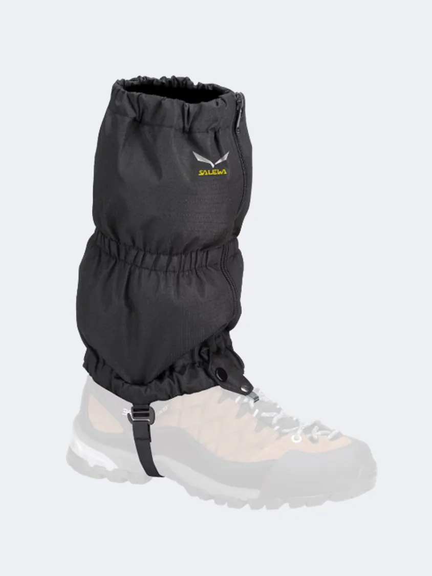 Salewa Medium Hiking Unisex Outdoor Gaiter Black