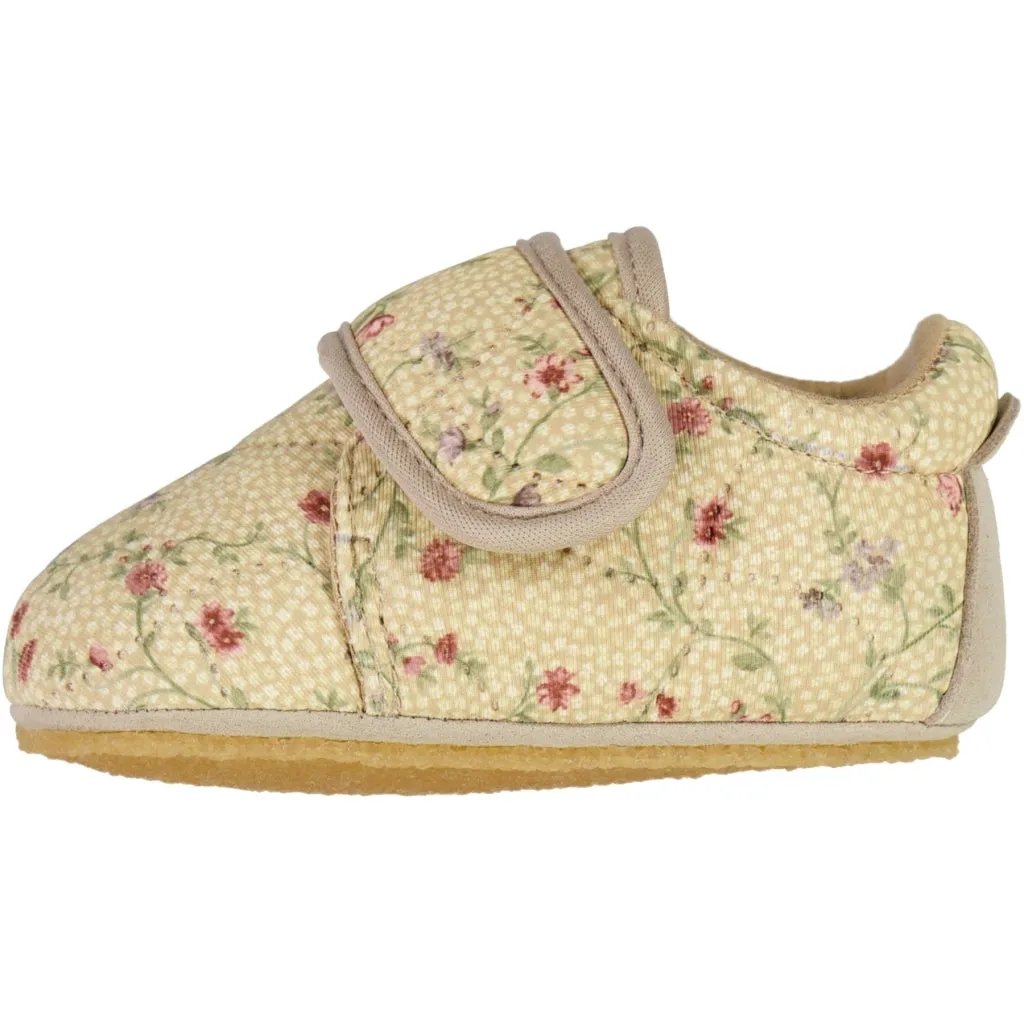 Sasha Thermo Home Shoe - flower vine