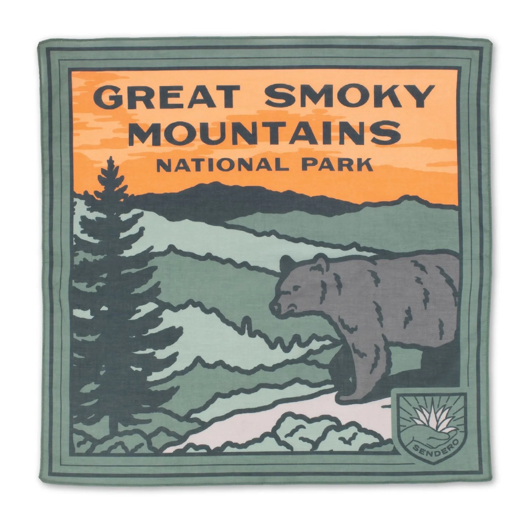 Sendero Provisions Great Smoky Mountains Bandana